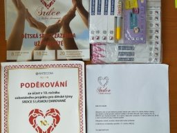 Srdce láskou darované - vyhodnocení soutěže 2023/2024